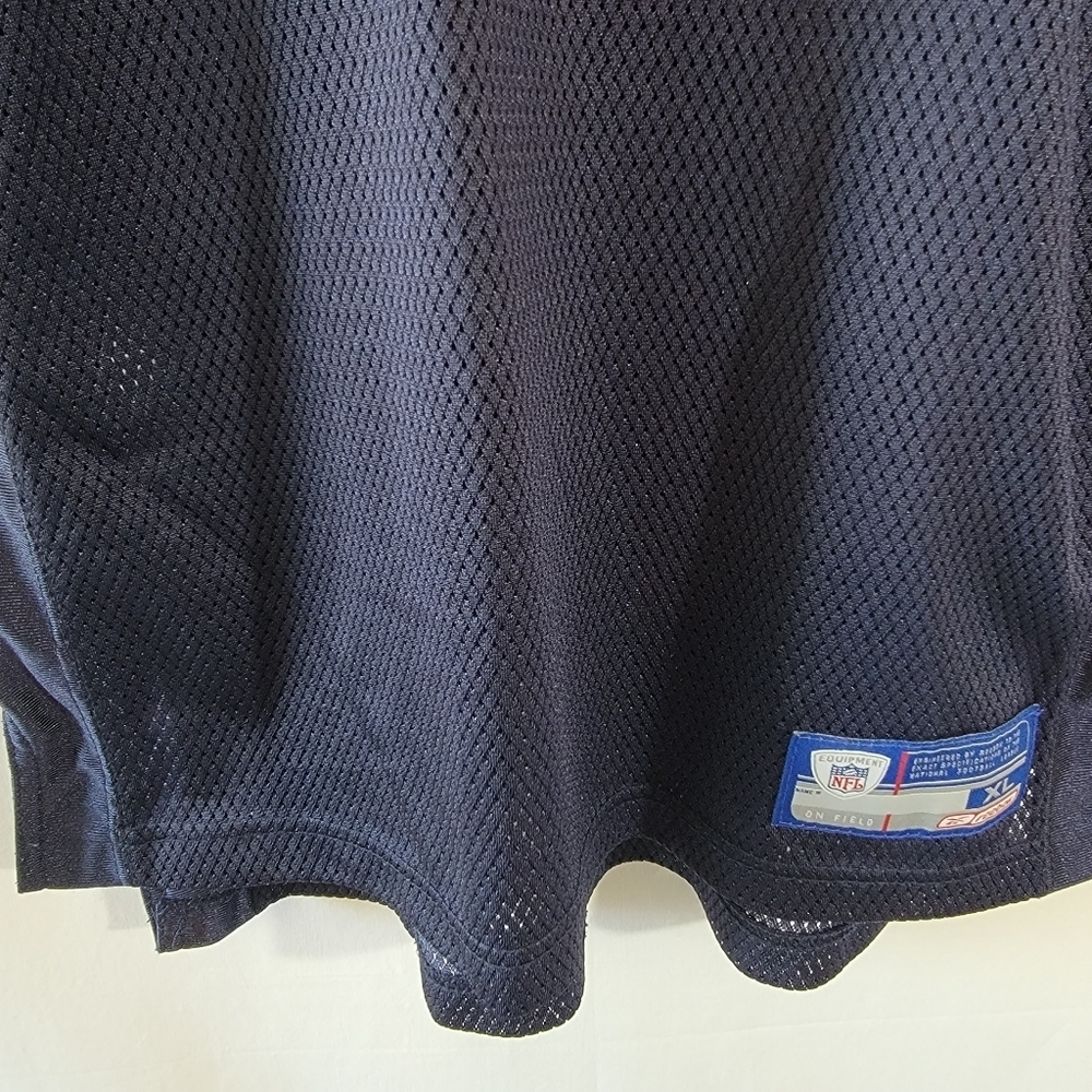 Original NFL Reebok Texans Kasper Jersey T-Shirt Sz XL Blue Red Short Sleeve - Picture 5 of 12